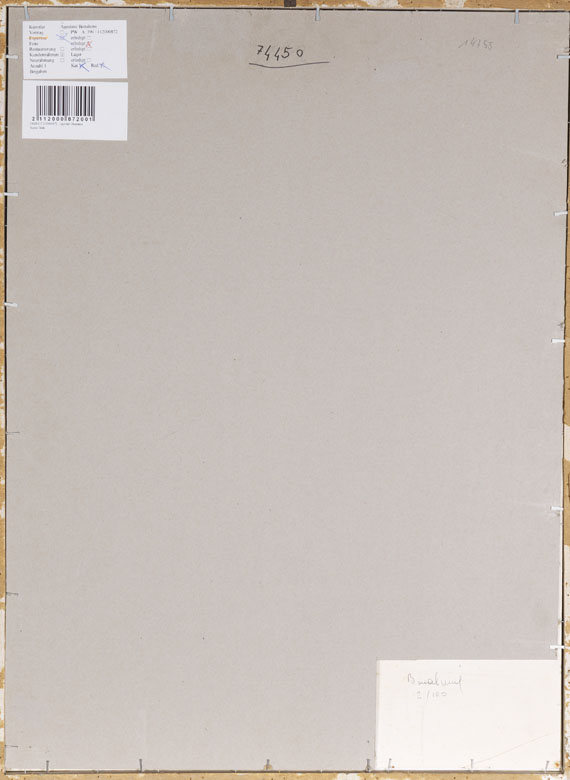 Agostino Bonalumi - Bianco - Back side