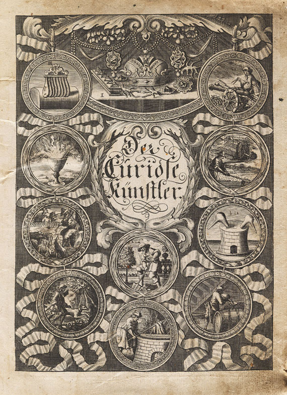  Haus- und Landwirtschaft - Kirsch, F. A., Curiose Künstler. 1710. - 