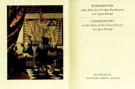   - Faks., Atlas des Großen Kurfürsten. 1971. 2 Bde.