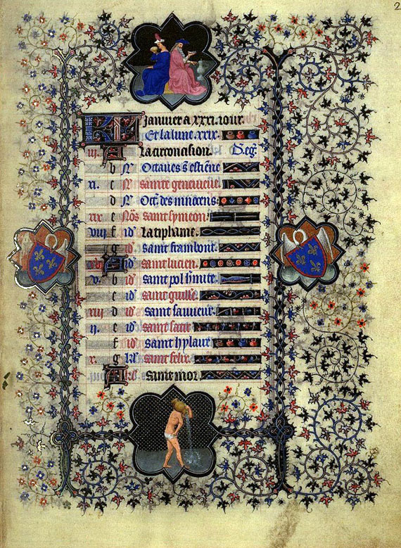 Duc de Berry - Les belles heures du Duc du Berry. Faksimile und 4 Begleitbde. Luzern 1994-2004. Zus. 5 Bde.