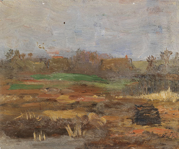 Rudolf Höckner - 3 Gemälde: Norddeutsche Landschaften - 