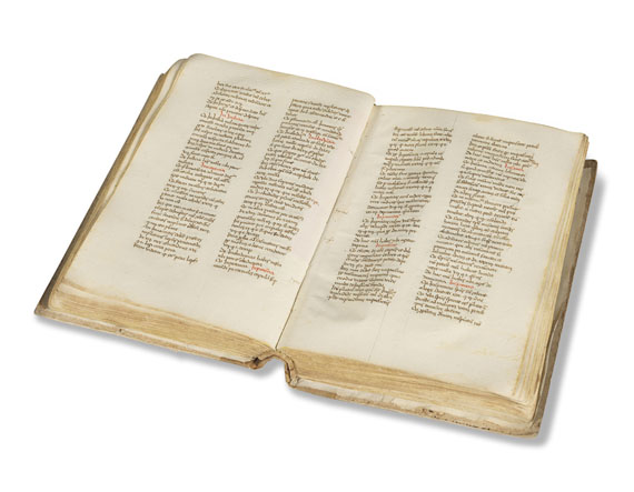  Martinus Polonus - Margarita Decretalium, manuscript. Ca. 1459. - 