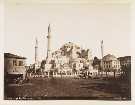   - Fotoalbum Berggren. Um 1870. - 