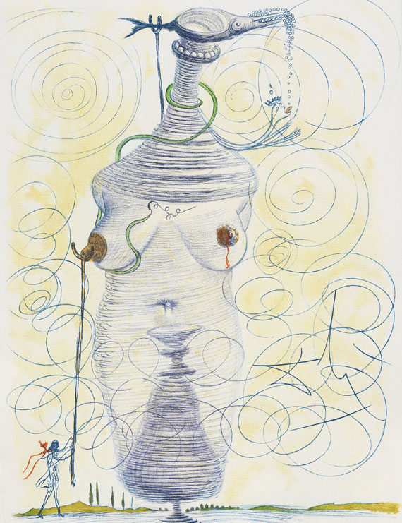 Salvador Dalí - Illustre Casanova. 1967. - 