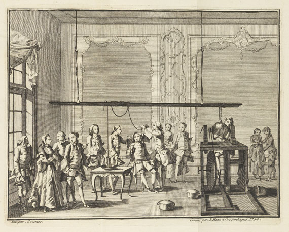 Lorenz Spengler - Erfahrungen der elektrischen Wirkungen. 1754. - 