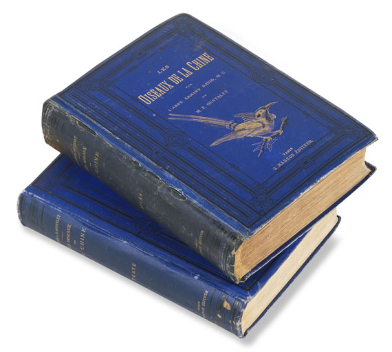 Armand David - Oiseaux de la Chine. 1877. - Cover