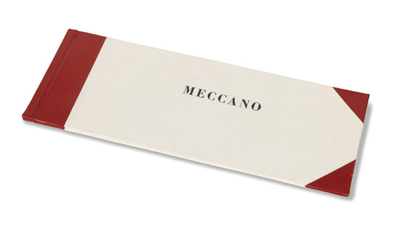 Enrico Baj - Raymond Queneau: Meccano. 1966. - Cover