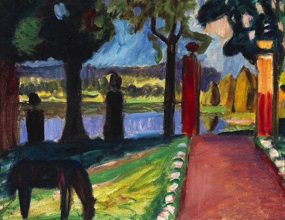 Gabriele Münter - Abend am See