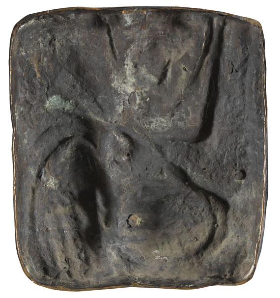 Käthe Kollwitz - Ruht im Frieden seiner Hände - Back side