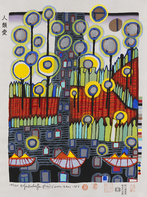 Friedensreich Hundertwasser - Joy of Man