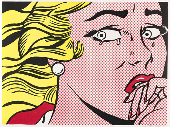 Roy Lichtenstein - Crying Girl