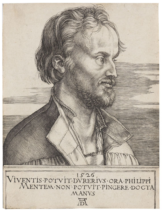 Albrecht Dürer - Philipp Melanchthon