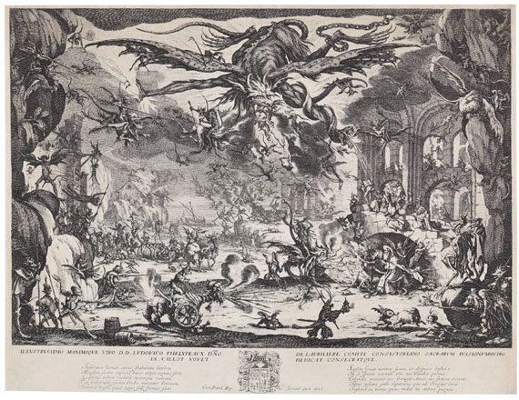 Jacques Callot - Die Versuchung des heiligen Antonius