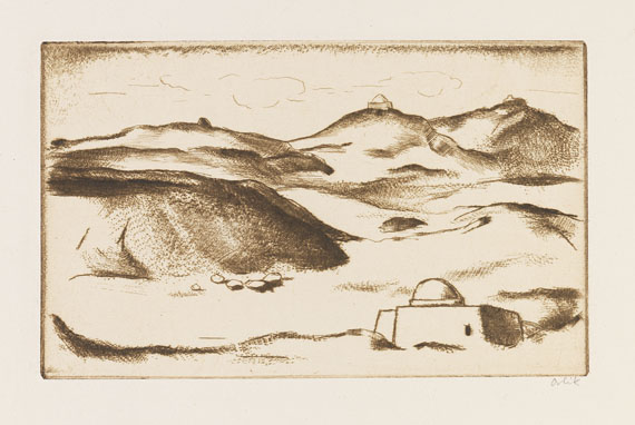 Emil Orlik - Aus Ägypten - 