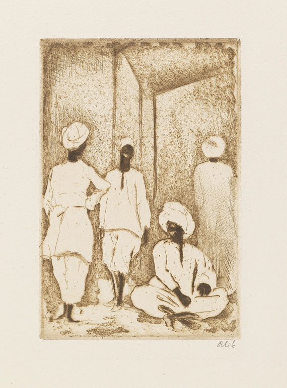 Emil Orlik - Aus Ägypten