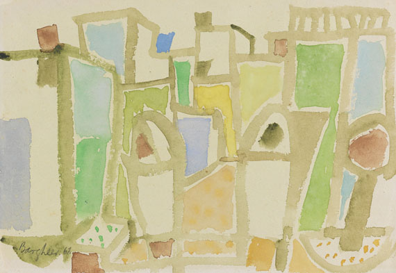 Eduard Bargheer - In der Oase - 