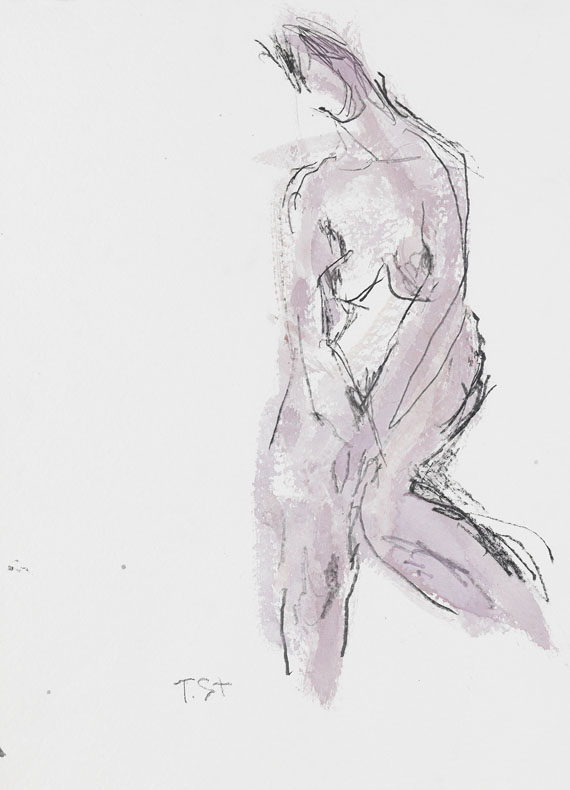 Toni Stadler - 8 Blätter: Aktstudien - 