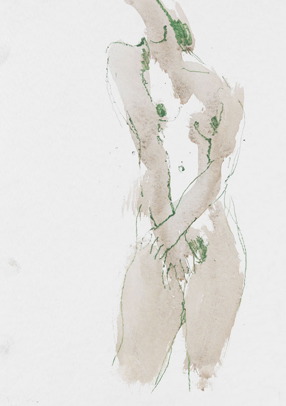 Toni Stadler - 8 Blätter: Aktstudien - 