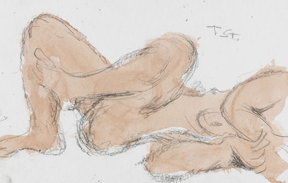 Toni Stadler - 8 Blätter: Aktstudien - 