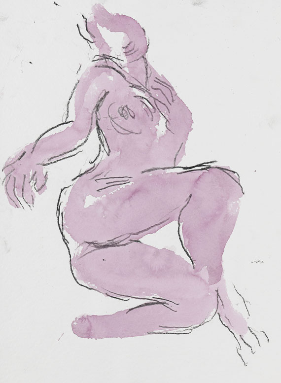 Toni Stadler - 8 Blätter: Aktstudien - 