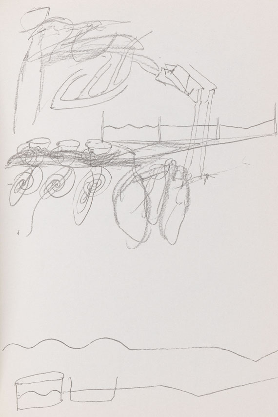 Joseph Beuys - Zeichnungen zu "Codices Madrid" von Leonardo da Vinci - 