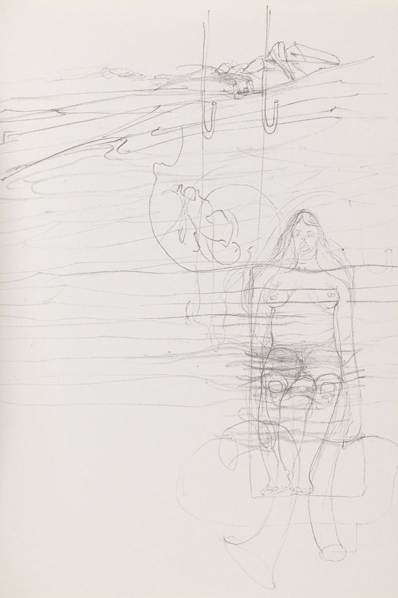 Joseph Beuys - Zeichnungen zu "Codices Madrid" von Leonardo da Vinci - 