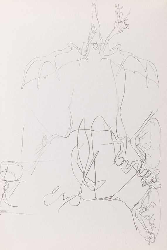 Joseph Beuys - Zeichnungen zu "Codices Madrid" von Leonardo da Vinci - 