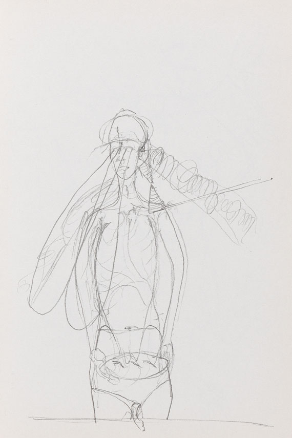 Joseph Beuys - Zeichnungen zu "Codices Madrid" von Leonardo da Vinci - 