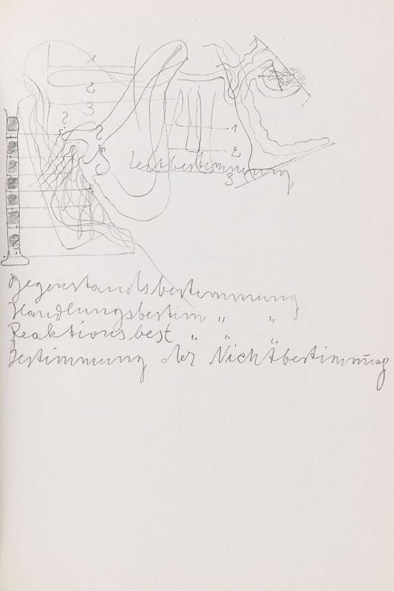 Joseph Beuys - Zeichnungen zu "Codices Madrid" von Leonardo da Vinci - 