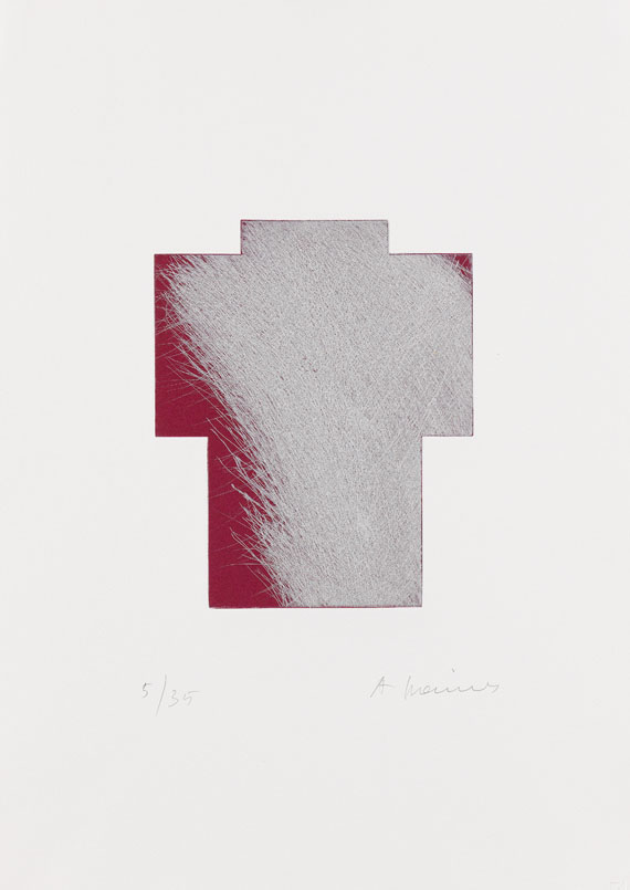 Arnulf Rainer - 6 Blätter: Kreuzeformen - 