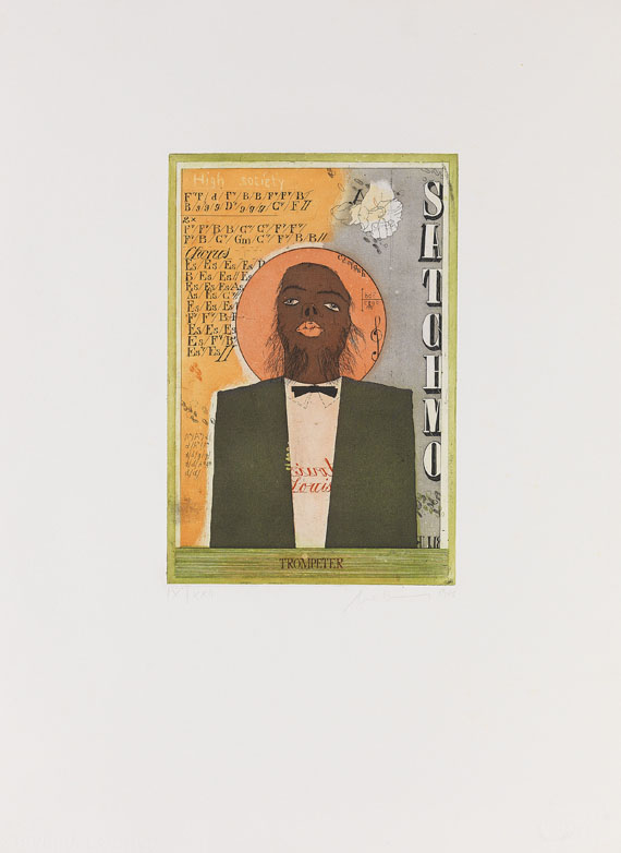  Mappenwerk / Portfolio - Gruß an Louis Armstrong - 
