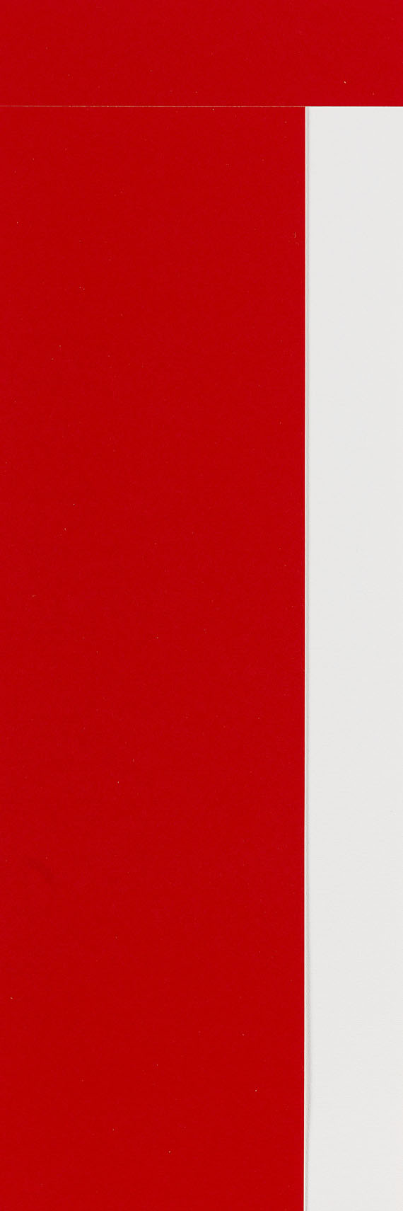 Imi Knoebel - Rot-Weiss III - 