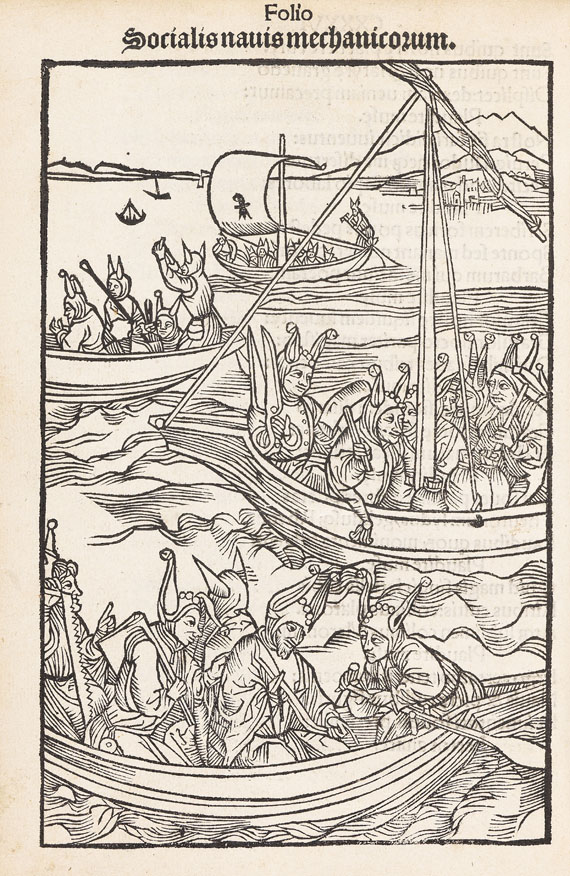 Sebastian Brant - Stultifera navis. 1498. - 