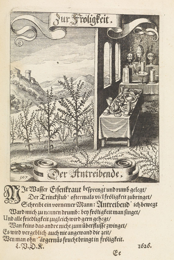 Ludwig zu Anhalt-Köthen - Fruchtbringenden Gesellschaft. 1646 - 