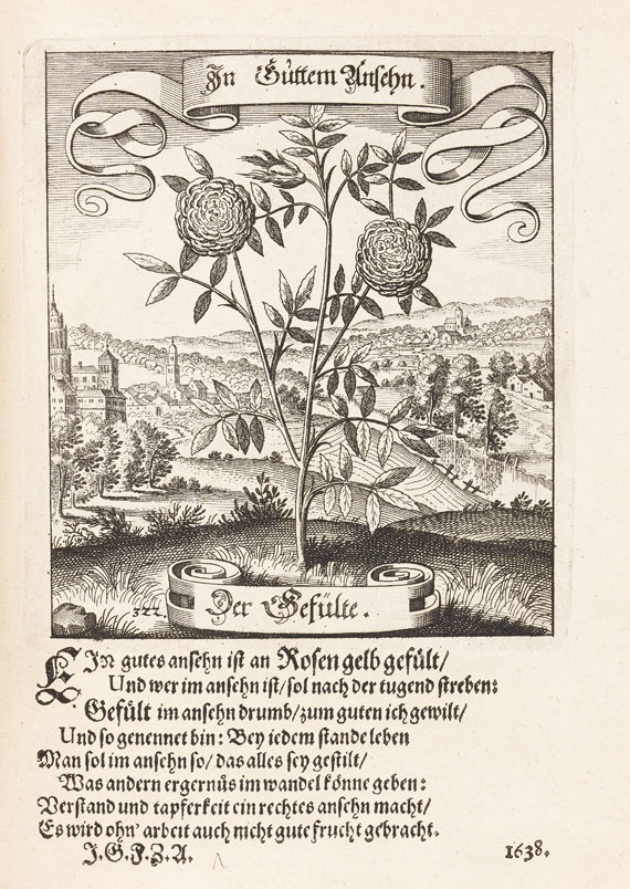 Ludwig zu Anhalt-Köthen - Fruchtbringenden Gesellschaft. 1646 - 