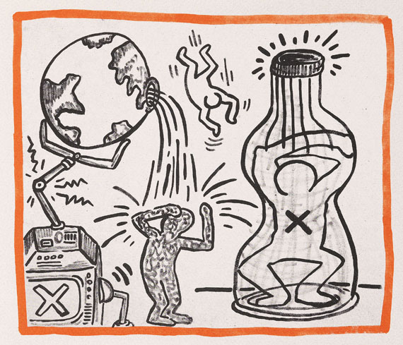 Keith Haring - against all odds, 1990 - 