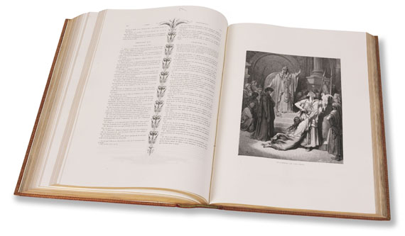 Gustave Doré - La Sainte bible. 1874. 2 Bde. - 