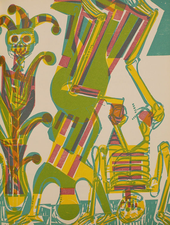 HAP Grieshaber - Totentanz, 1966