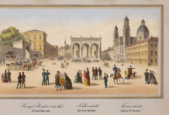 Hermann Manz - Illustrirter Spaziergang durch München. 1864. - 