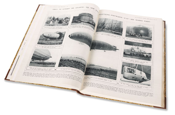   - The Illustrated London News. 1868-1940. 37 Jgge. in 120 Bdn. - 
