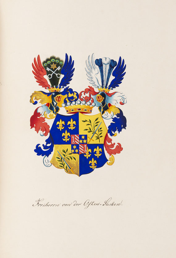 Johann von Radetzky - Der Herold der Ostsee-Provinzen (Manuskript). 1866 und 1870. 2 Bde. - 