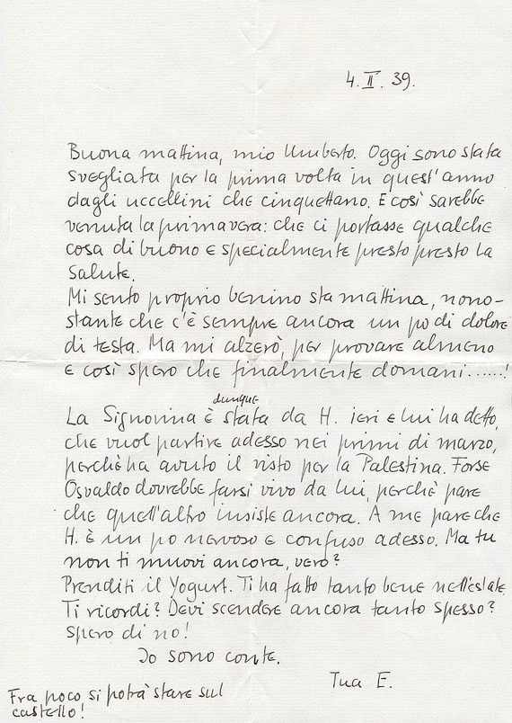 Hermine Speier - Archiv Dr. Hermine Speier, div. Unterlagen u. Fotos. 1937-41. - 
