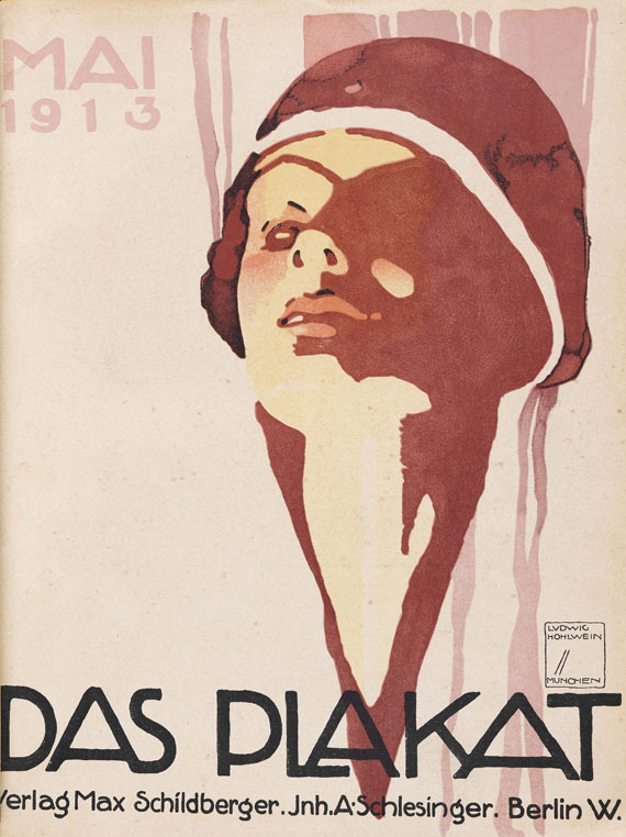   - Das Plakat. 1913-21. 9 Jgge. - 
