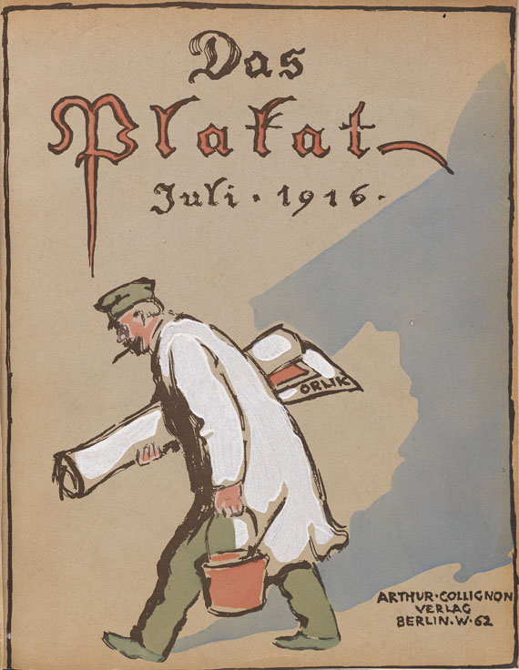   - Das Plakat. 1913-21. 9 Jgge. - 