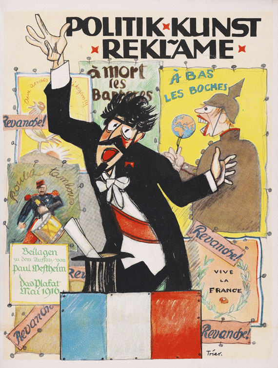   - Das Plakat. 1913-21. 9 Jgge. - 