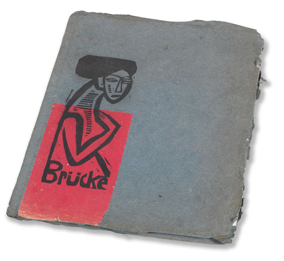   - Katalog Austellung Brücke (mit Pechstein, Kirchner, Schmidt-Rottluff etc.) Berlin 1912 - 