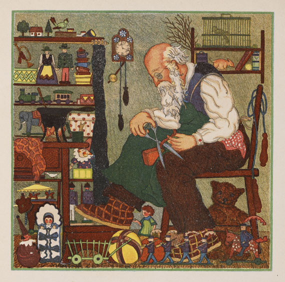 Cizek, F. - Weihnacht. 1922 - 3 Beigaben.