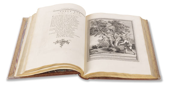 Jean de la Fontaine - Fables. 4 Bde. 1755-1759. - 