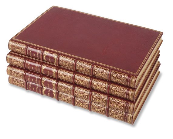 Jean de la Fontaine - Fables. 4 Bde. 1755-1759. - 