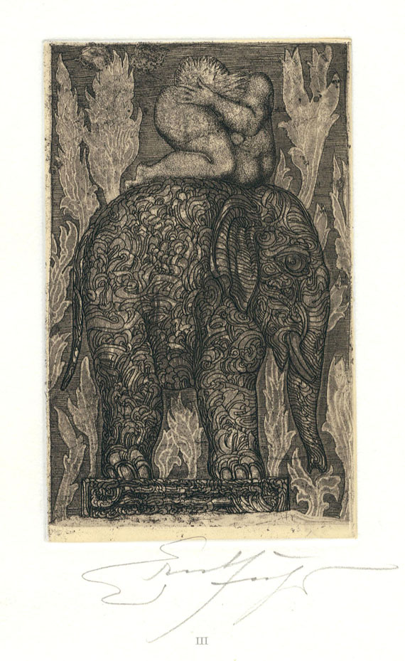 Ernst Fuchs - Schubert, Die Symbolik des Traumes. 1968